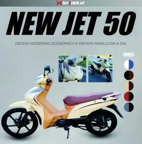 Motos Shineray Jet no Brasil