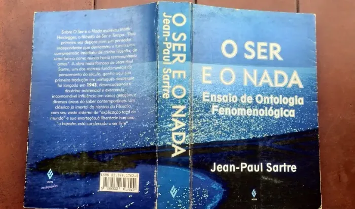 Livro Jean-Paul Sartre - O Ser e o Nada (Vozes/1997) + Revista Grátis