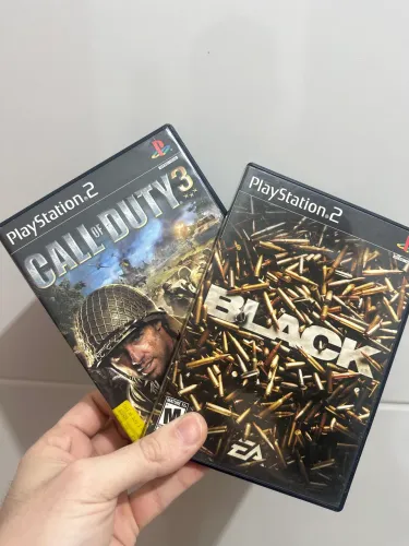 Black , call of duty 3 ps2