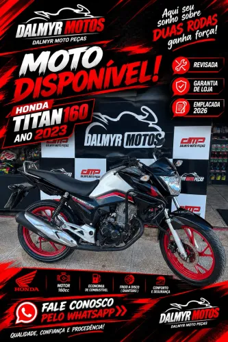 Titan 160. 2023 vendo troco financio 48x cartão em 18x