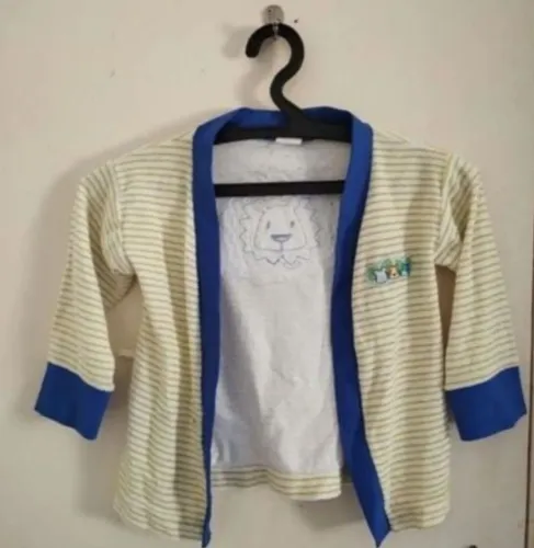 Casaquinho infantil leão 