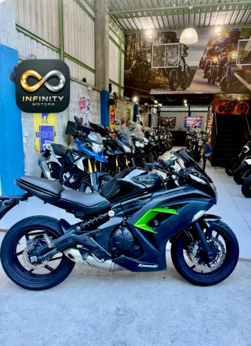 Kawasaki Ninja 650 R 2016 financio troco carro moto maior menor valor 