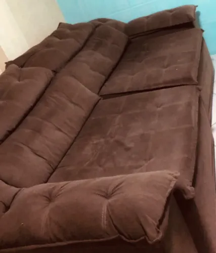 Sofá cama grande, abre e fecha (perfeito estado)