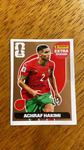 Figurinha Legend Bronze Hakimi - Rara e Conservada