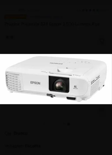 Projetor Epson Powerlite E24