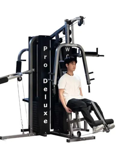 Estação Premium de Musculação 204kg academia completa WCT FIT