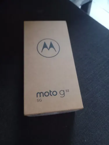 So Caixa moto g53 original com manual