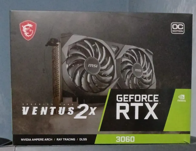 Placa de Video RTX 3060 12GB (usada, otimo estado)