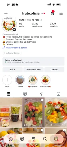 Passo Negócio pronto para operar | Marca + Site + Instagram