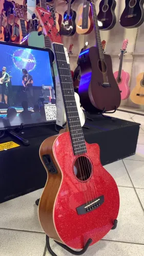 VIOLAO TAGIMA SAFIR ARTISTIC CUTAWAY EQ ACO ALL SAPELE RDSK