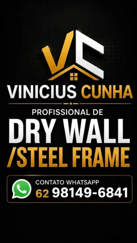 Serviço de dry wall/steel frame