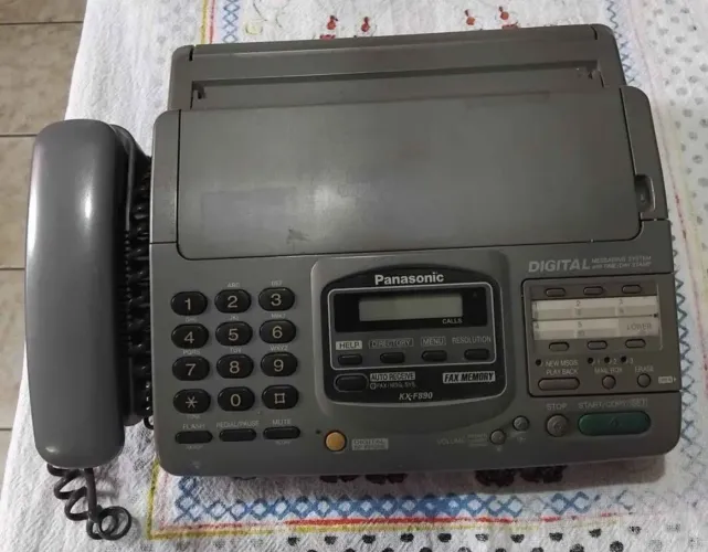 FAX PANASONIC KXF 890LA antigo 