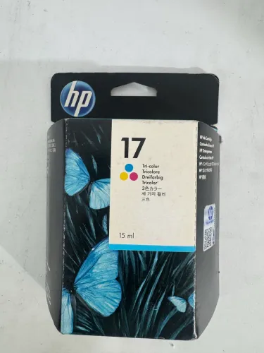 Cartucho original HP 17 color vencido em 12/2019
