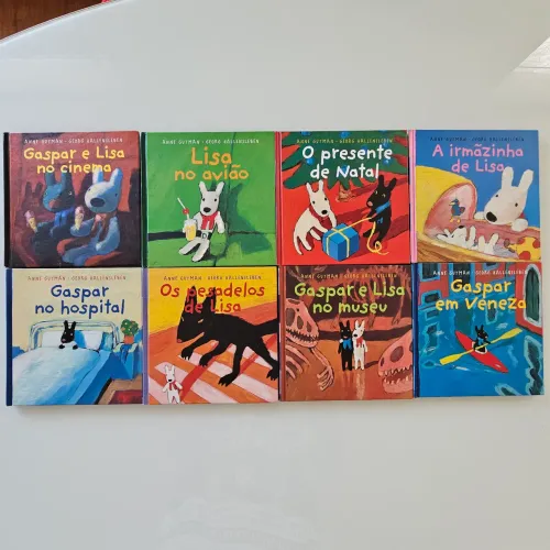 Livros Gaspard e Lisa