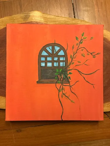 Quadro pintado a mão, arte única!