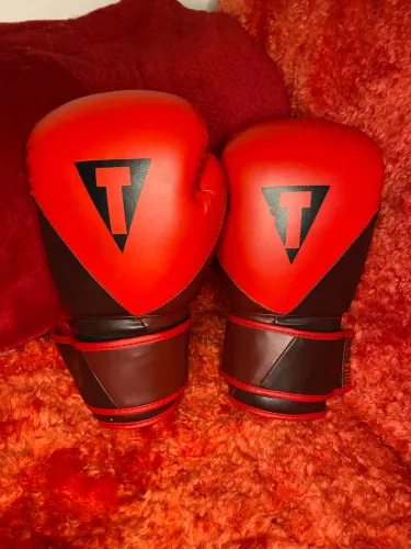 Luva Title Boxing 14oz Original - Couro Legítimo Perfeito Estado