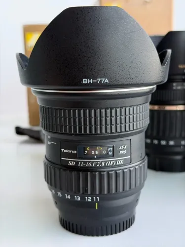 Lente Tokina 11-16mm f/2.8 para Nikon - grande angular luminosa