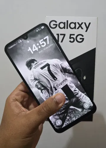 A17 5G 128GB COMPLETO NA GARANTIA ATE 2027