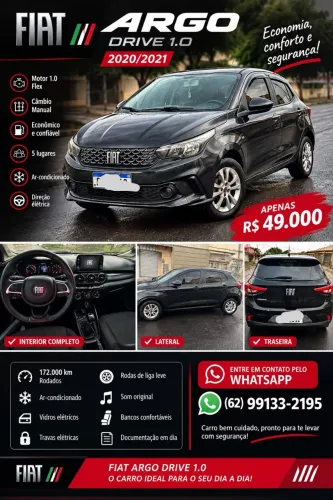 Fiat Argo Drive 1.0 6V Flex 2021