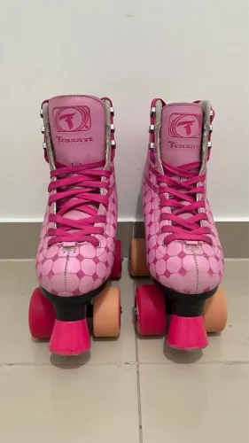 Patins Feminino com kit completo