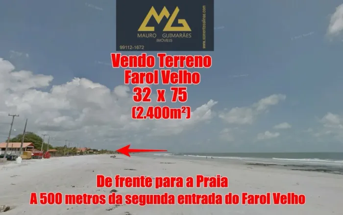 Terreno para venda com 2400 metros quadrados Farol Velho  - Salinópolis - PA