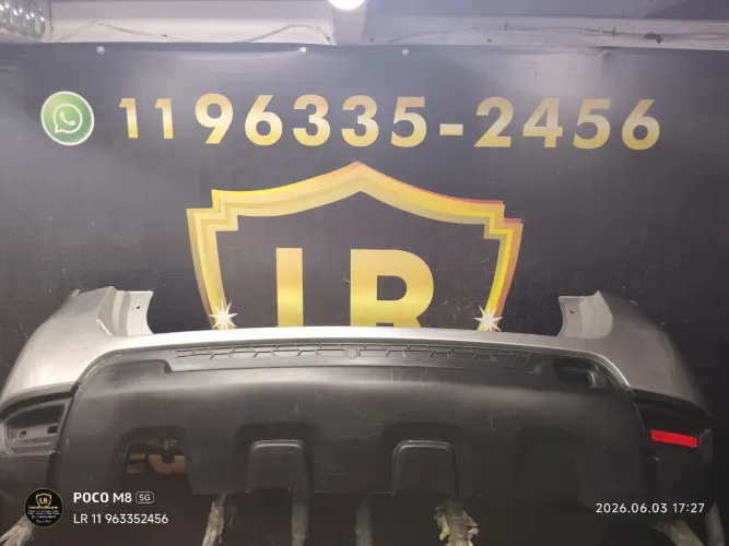 Parachoque Traseiro Renault Duster 2016 2017 2018 2019 2020 Original 