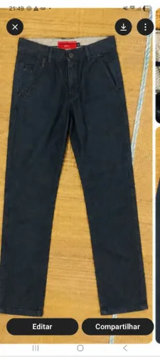 Calça 40 Masculina Individual