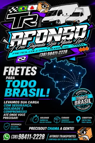 Fretes , entregas e coletas 