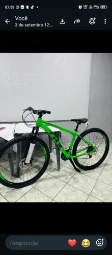 Bike nova sem uso. 