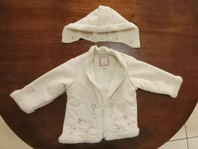 Jaqueta Blusa Bebê Menina 1 ano