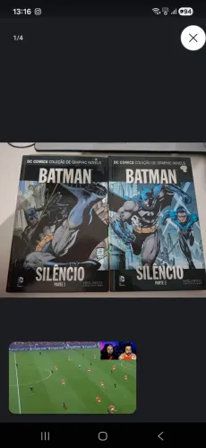 Hq Batman- Silêncio Partes 1 E 2 (dc Eaglemoss Vols 1 E 2) (Usado)