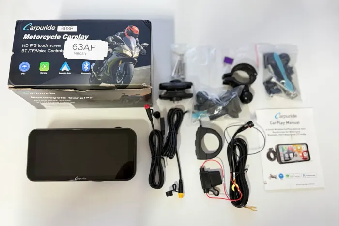 Tela Navegação GPS - Carpuride W603B Novo - Importado EUA