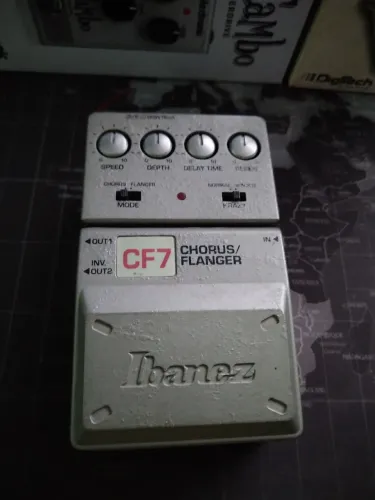 Pedal Ibanez Chorus/Flanger CF7