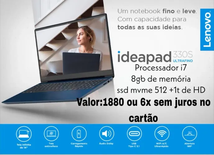 Notebook Lenovo ideapad 330s