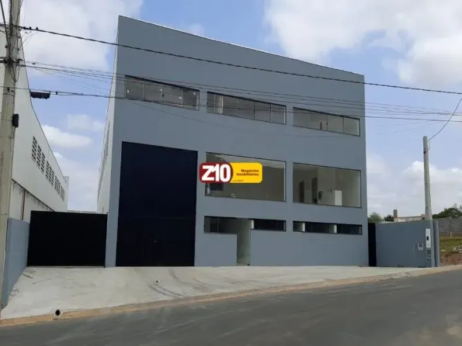Galpão Industrial para Locação no Centro Empresarial de Indaiatuba-SP: 1.243,00 m² de Área