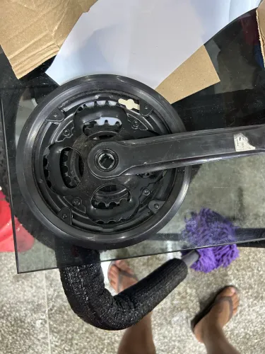 Peças semi novas de bicicleta