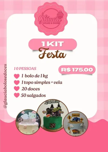 Kit Festa completo todos os temas