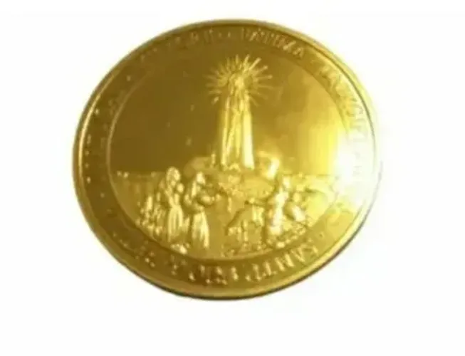 MEDALHAS DE PORTUGAL , EM BRONZE DOURADO, NATIONAL TOKENS..