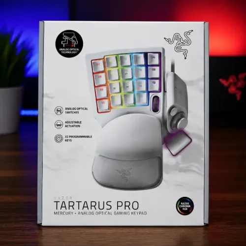 Teclado Razer Tartarus Pro RGB Mercury USB