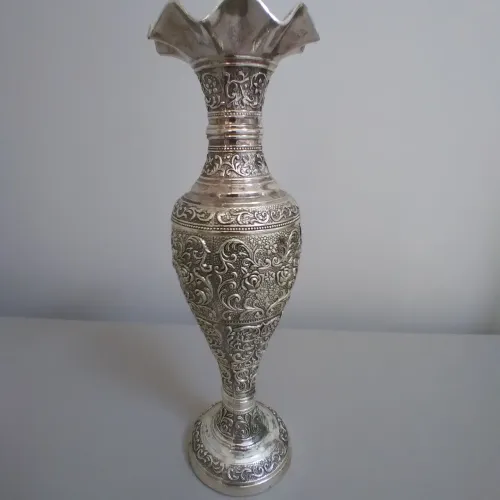Vaso decorativo prata