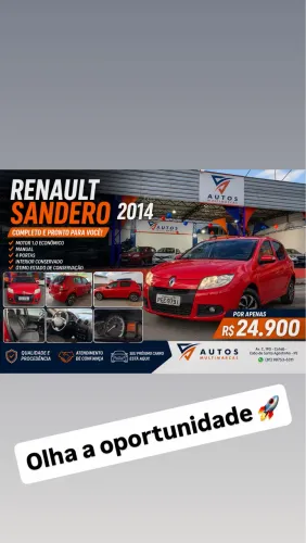 Renault Sandero Authentique Hi-flex 1.0 16V 5P 2012