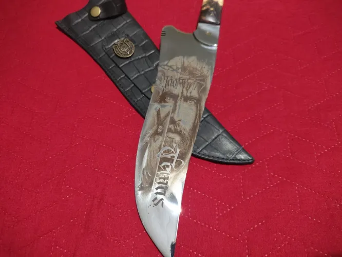Faca picanheira para churrasco