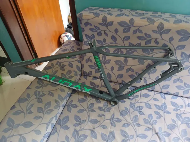 Quadro 17 audax400 2023 cinza/verde