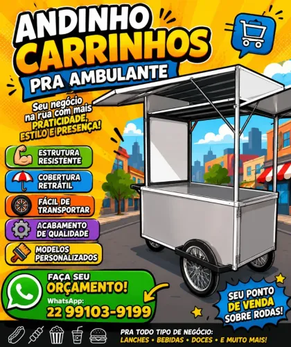Quer um carrinho de qualidade pra empreender ?