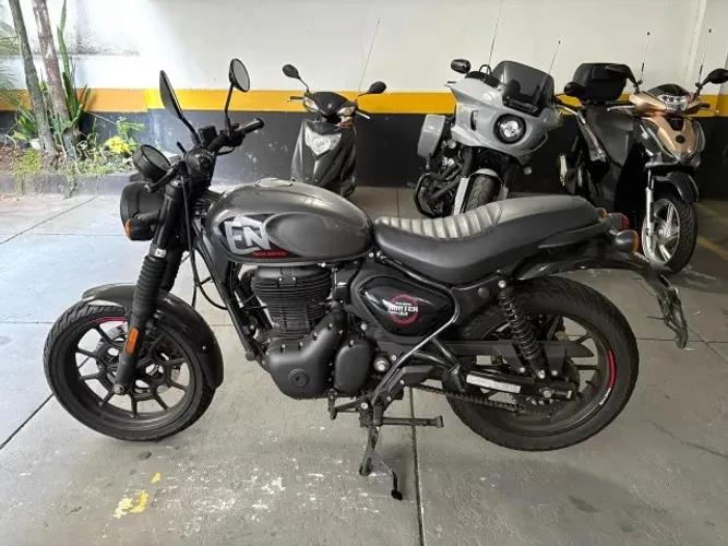 Royal Enfield Hunter 350 - Estilo, Economia e Diversão em Duas Rodas!