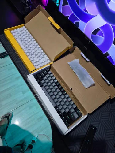 Teclados mecânicos gamer ambos 60%