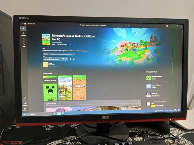Monitor AOC 22 full HD