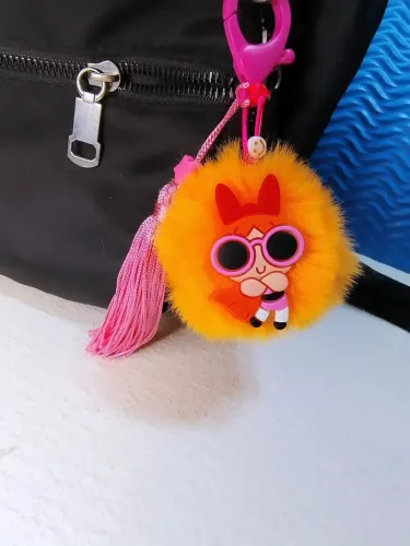 Chaveiro pompom Florzinha Meninas Super Poderosas 