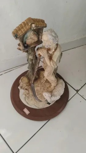 Bibelô parafina Pastor 