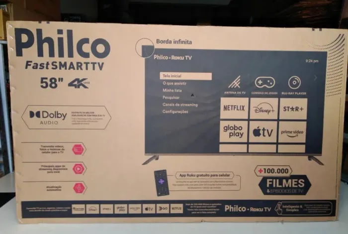 Tv pilhco 58 polegadas zera na garantia
